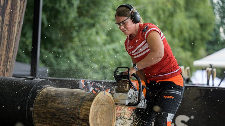 Den 19.-20. juli samles de bedste TIMBERSPORTS® atleter fra hele Norden i Malung, Sverige.