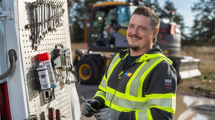 Serviceteknikern Kim vill att fler gör som han gjorde
