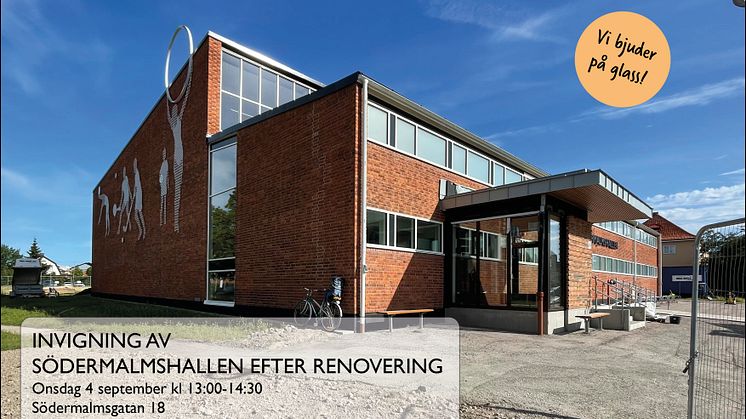 Södermalmshallen snart klar efter renovering.