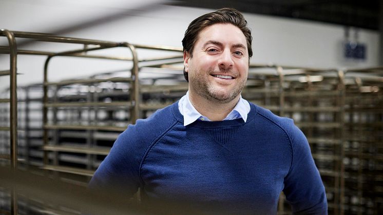 Moses Isik, VD Bake My Day, i BRC-certifierade bageriet i Arlandastad