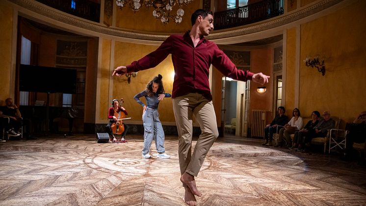 Movimento beim Festival Europäische Notenspuren – bewegt mit Cello und HipHop - Foto: Rolando Paolo Guerzoni