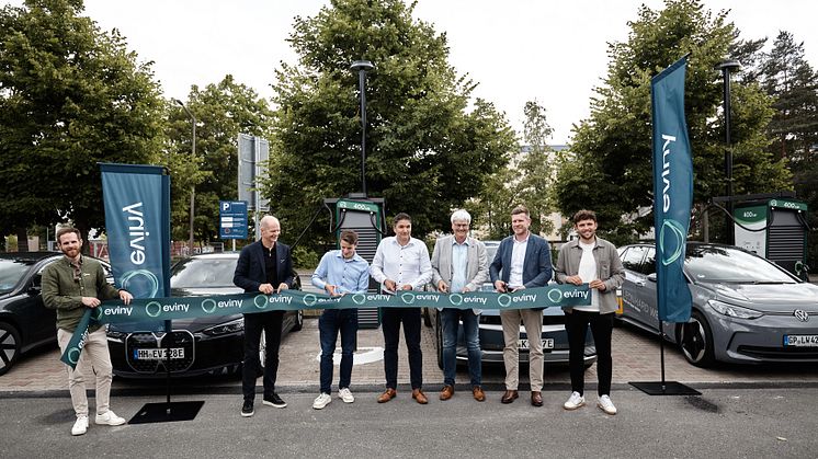 Offizielle Eröffnung des ersten XL-Ladeparks von Eviny im Deutschlandnetz am 5. Juni 2025
