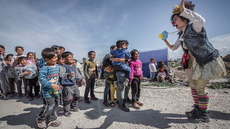 Från vår akutinsats efter jordbävningarna i Turkiet 2023, fotograf Evelina Rönnbäck