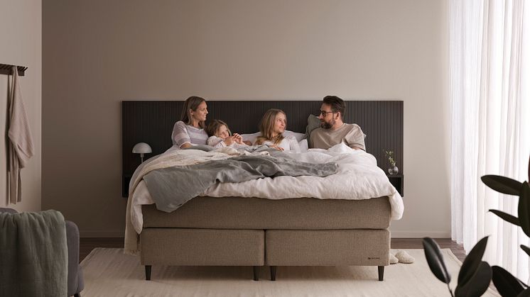 Hilding Family Lyx med multizonresår för gränslös komfort