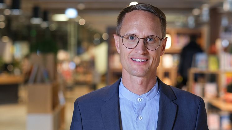 Philipp Leist, økonomidirektør Bücherhallen Hamburg. Foto: Falk V. Traubenberg.
