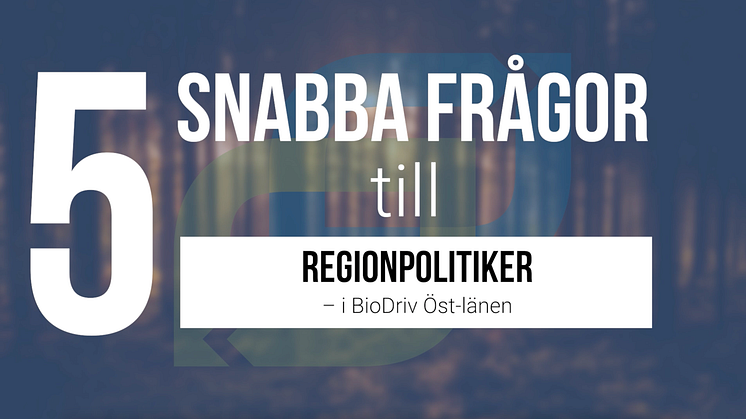 Regionerna kan bidra starkt till transportsektorns omställning