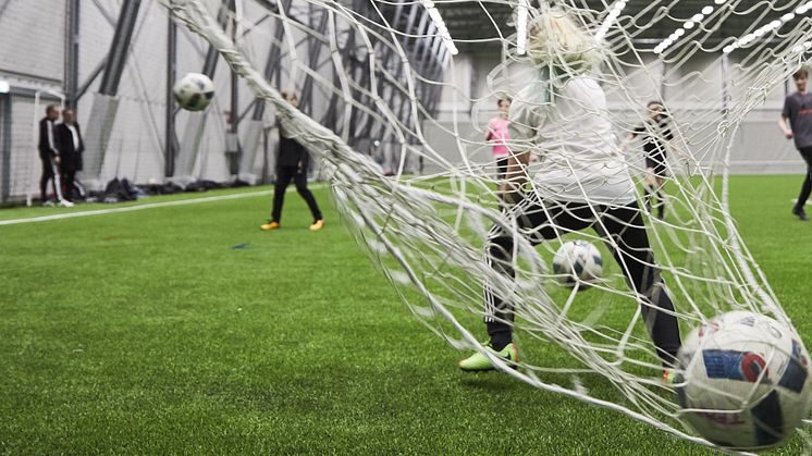 Aktivitet i Sollentuna fotbollshall