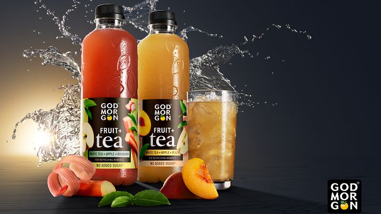 God Morgon® lanserar drycken Fruit + Tea – en naturligt uppfriskande och smakrik nyhet inom helt ny kategori