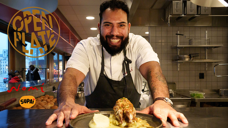 Luis Olivares med Open Plate på Nomi  
