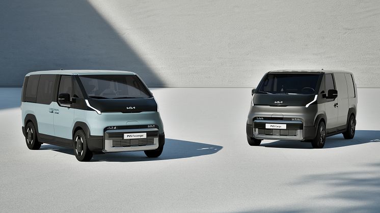 Kia PV5: banar väg för en ny generation helelektriska transportbilar 