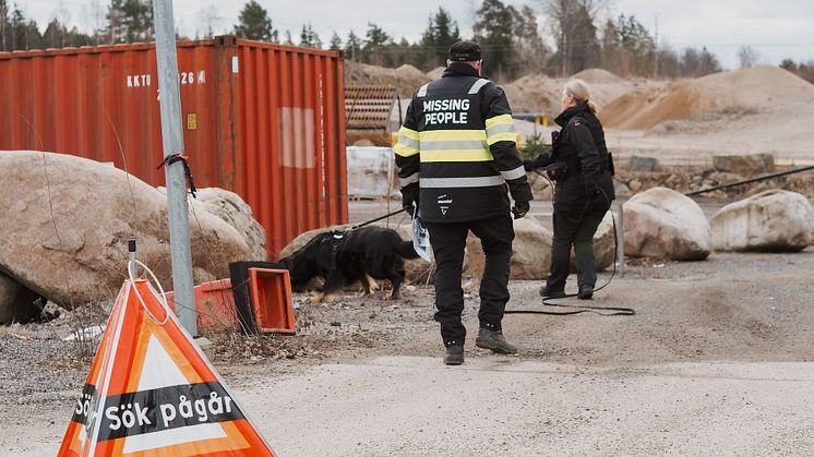 Missing People hanterade i genomsnitt 1 ärende per dag under januari-mars 2025