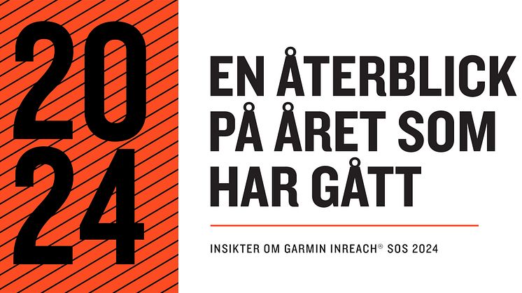 Garmins rapport visar viktiga insikter och ger information om SOS-trender runt om i världen 
