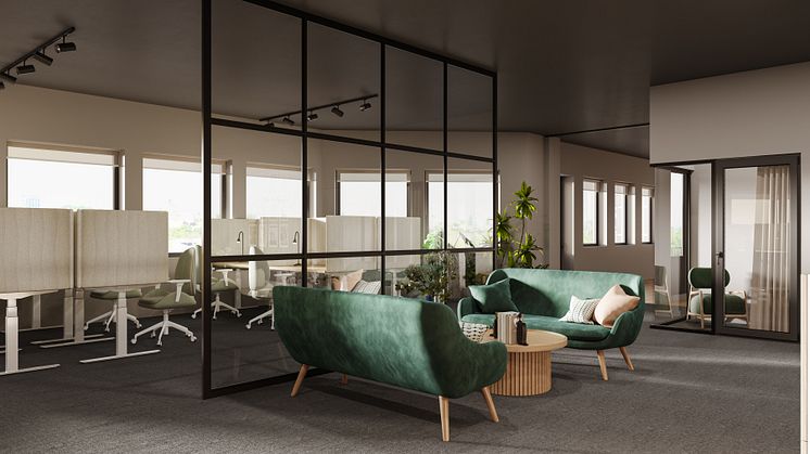 co/working Skogås centrum öppnar i september 2025