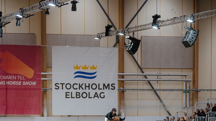 Mathilda Bohlin och Domino van de Zuuthoeve glänste i Lilla Grand Prix 1.45 på Jönköping Horse Show