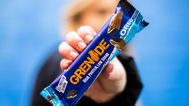 IL GRUPPO MONDELĒZ INTERNATIONAL ENTRA NEL MERCATO DELLE BARRETTE PROTEICHE IN ITALIA CON IL BRAND GRENADE