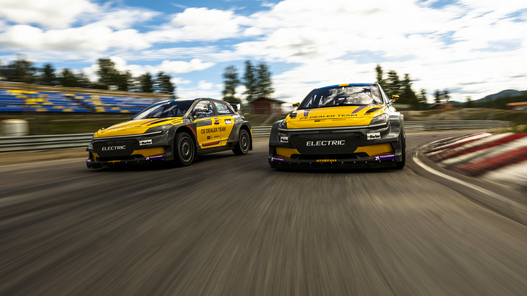 CE Dealer Team gör sin fjärde säsong i FIA World RX med sina två eldrivna PWR RX1e-bilar.