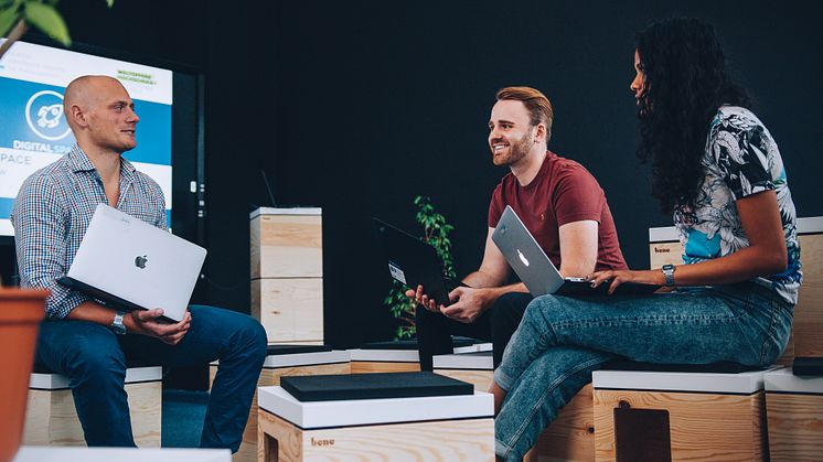 Der HHL DIGITAL SPACE unterstützt Gründer:innen von der ersten Idee bis zur Marktreife (© HHL)
