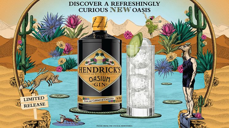 Hendrick's Oasium - limiterat släpp från världens största super premium gin