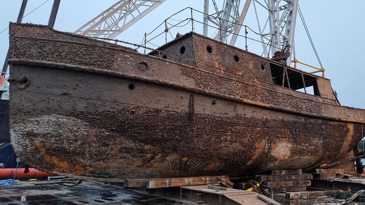 Beslut är taget om att Munksund 5 ska skrotas, eftersom den är i så pass dåligt skick.  Foto: Piteå kommun