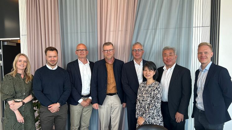 Andersen Group fra Japan besøger Fuldkornspartnerskabet
