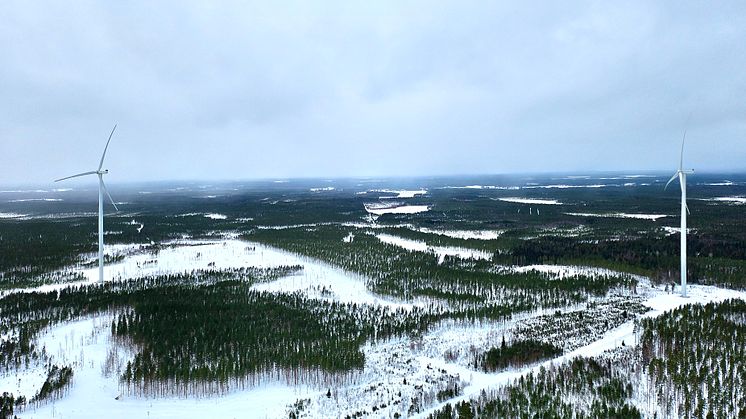 Kokkoneva wind farm. Photo: Norconsult / Bendik Alvestad