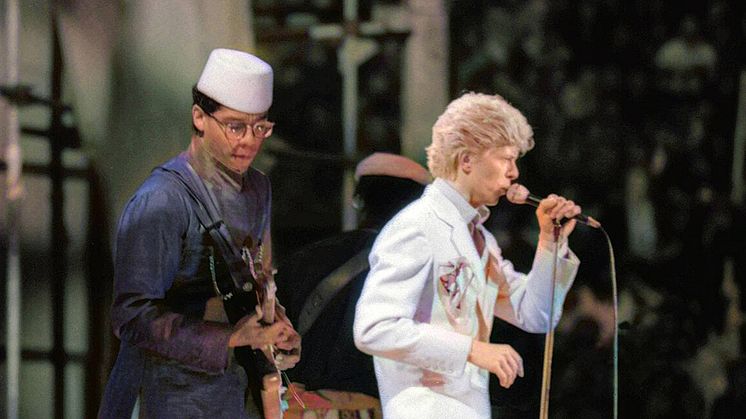 Carlos Alomar and David Bowie
