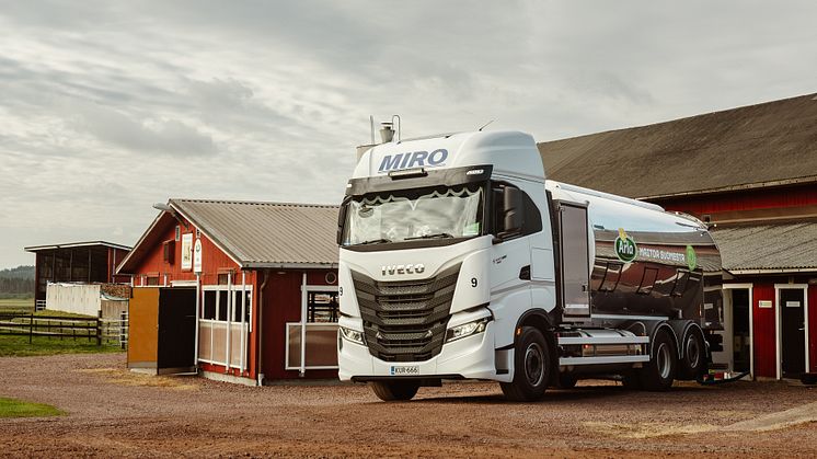Med en biogaslastbil minskar Arla sina utsläpp med 90 procent och reducerar bränslekostnaderna jämfört med diesel.