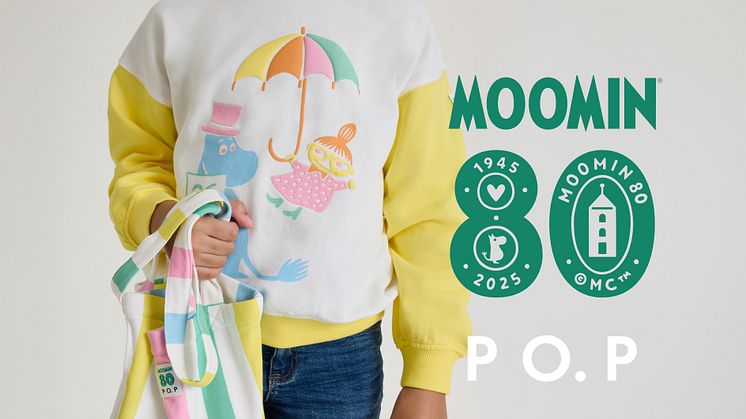Unika illustrationer i ny design av Polarn O. Pyret – har du sett mumintrollen så här förut?