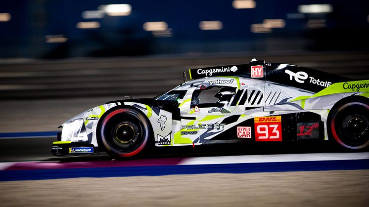 FIA WEC: Mikkel Jensen og Peugeot sikrede VM-point i Qatar