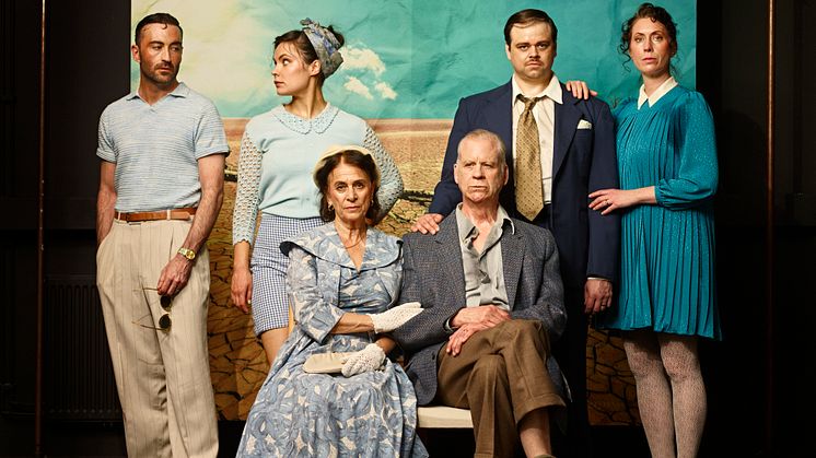 Teater Västernorrlands uppsättning av Katt på hett plåttak får premiär 8 mars. Foto: Kristofer Lönnå
