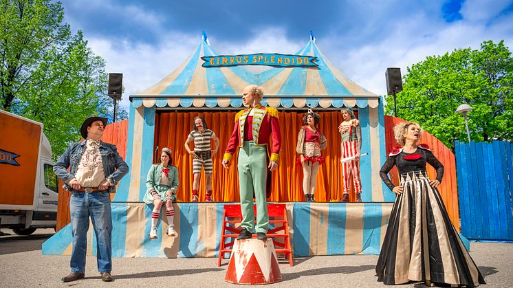Sommarteater i Strandparken i Örnsköldsvik