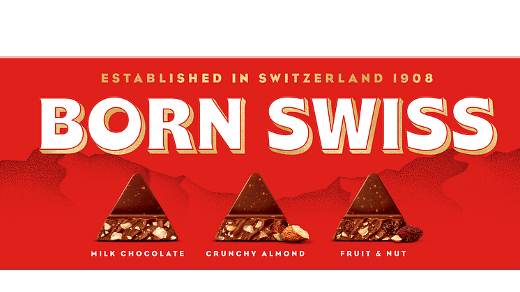 Hommage an die Schweizer Heimat:  Toblerone lanciert „Born Swiss”