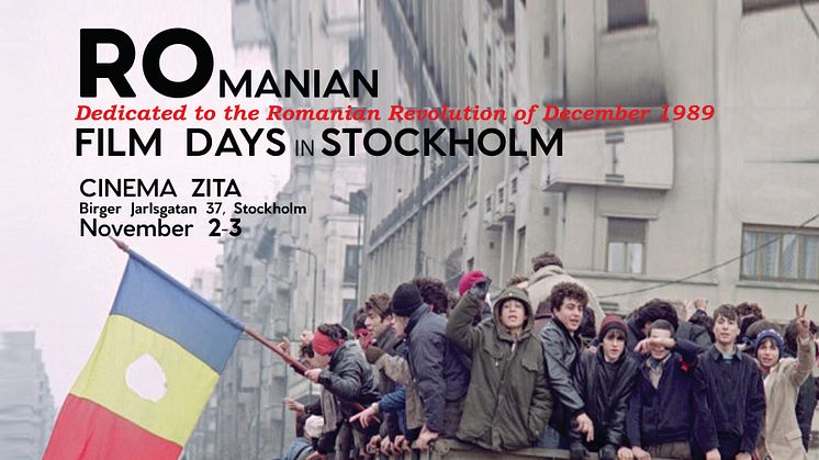 Rumänska filmdagarna i Stockholm, event tillägnat 35-årsdagen sedan Rumänska revolutionen i december 1989