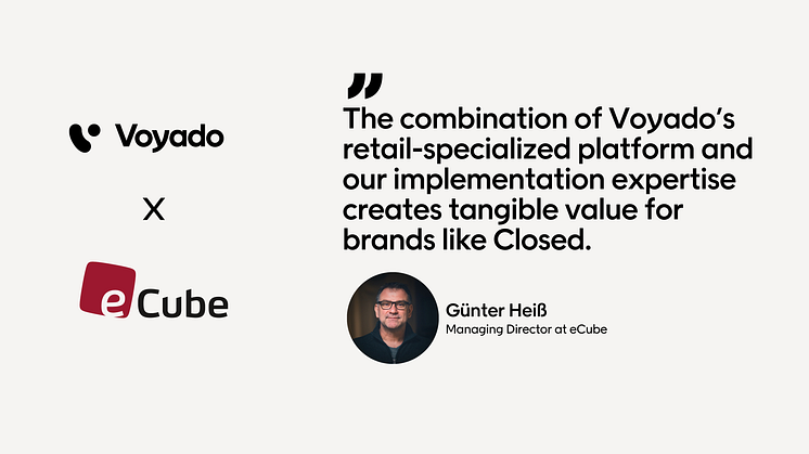 Quote - Günter Heiß, Managing Director at eCube