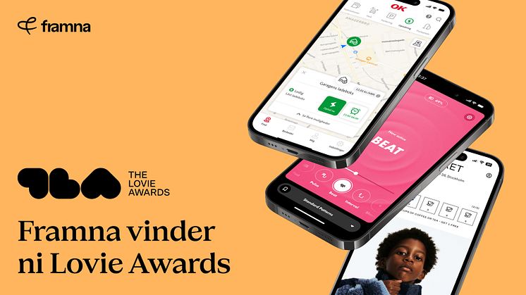Framna vinder ni Lovie Awards