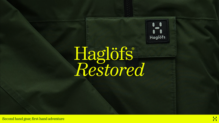 Haglöfs Restored restocked with new (old) products