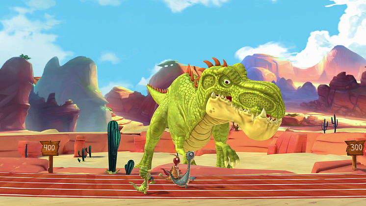 GIGANTOSAURUS: DINO SPORTS ROARS ONTO CONSOLES AND PC TODAY