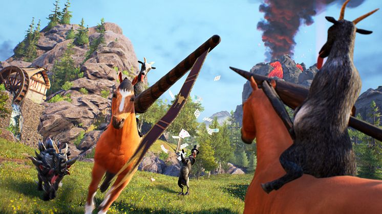 THE GOATFATHER OF SIMULATION GAMES RETURNS! GOAT SIMULATOR: REMASTERED LAUNCHES NOVEMBER 7TH