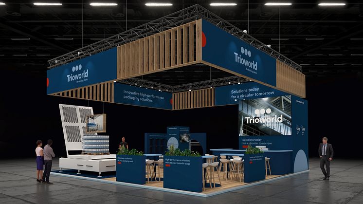 The Trioworld stand at this year's FACHPACK 2024