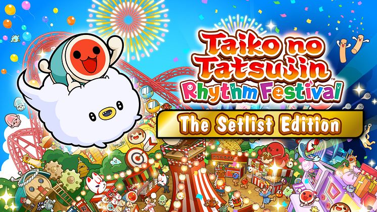 DRUM TO THE BEAT OF TAIKO NO TATSUJIN: RHYTHM FESTIVAL AVAILABLE NOW ON NEW PLATFORMS