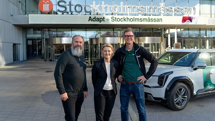 Stockholmsmässan enters into a partnership with Adapt