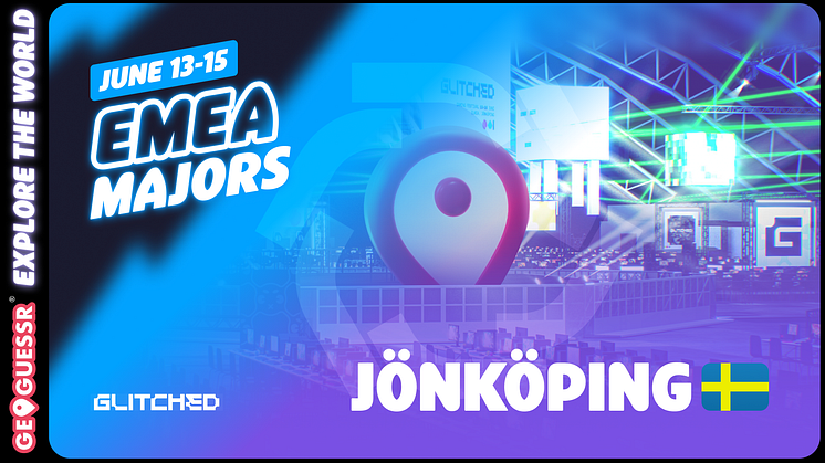 GeoGuessr-EM kommer till Glitched 2025 på Elmia i Jönköping.