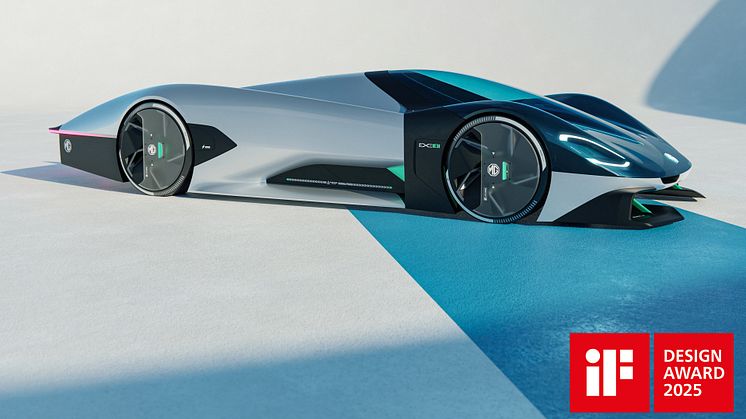 Konseptbilen MG EXE181 vinner global designpris