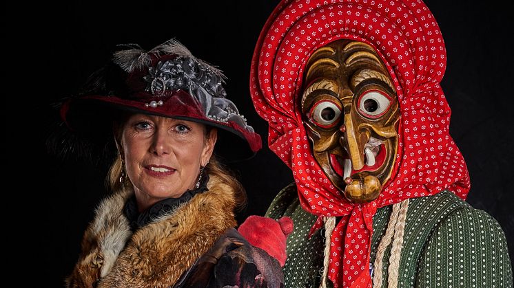 Alte Jungfer und Kandelhexe gehören zur Waldkircher Fasnet einfach dazu!