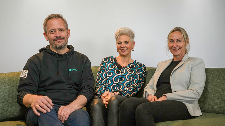 F.v. Sven R. Nilsen, Lill Hoffmann og Bente Jørgensen