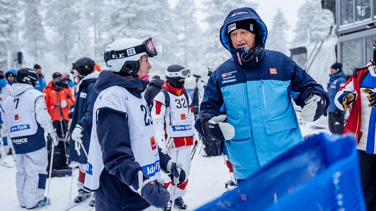 Nova Nilsson är en av fem debutanter i JVM-sammanhang. Tre av åkarna i det svenska laget var med förra året. Foto: Alexander Neimert
