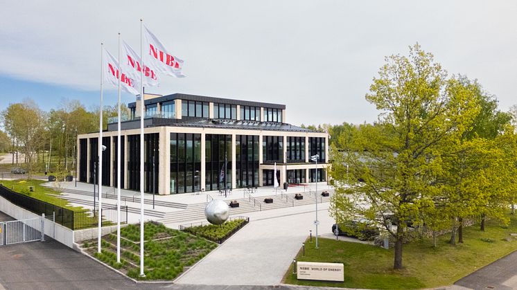 NIBE World of Energy i Markaryd invigdes idag 14 Maj 2025. 