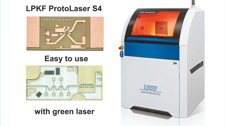  LPKF Laser & Electronics visar de senaste maskinerna för framtagning av kretskort, PCBs, strukturering mm. 
