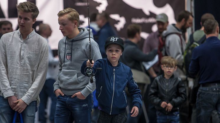 Spännande och kostnadsfria barnaktiviteter på Sportfiskemässan 2025!