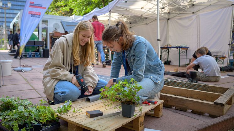 Tüfteln für die Sustainable Development Goals bei der BegaSummerSchool. 
